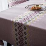 Botanica Cotton Birthday Tablecloth Tree Block Print Linen Party Wedding