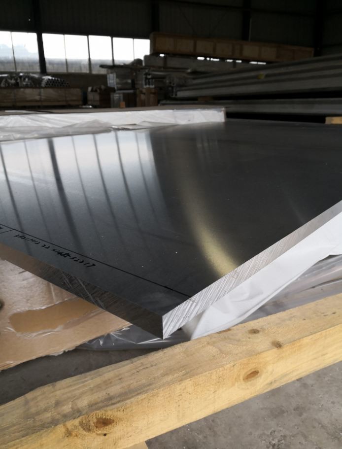 33.86mm Thickness 6005 Aluminum Sheet Plate Applied On Tranportation Vehicle