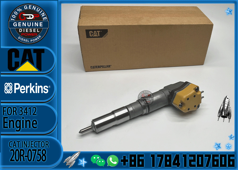 Cat 3412 engine 3412E injector 232-1168 10R1266 20R-0758 for caterpillar 3412 cat engine part