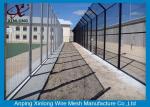 Professional Dark Green Green Security Fencing Panels For Public Grounds