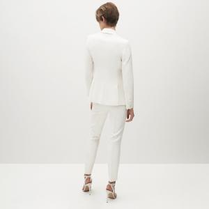 Quality 38% Poly Womens White Pants Suits Dressy 19% Rayon wholesale