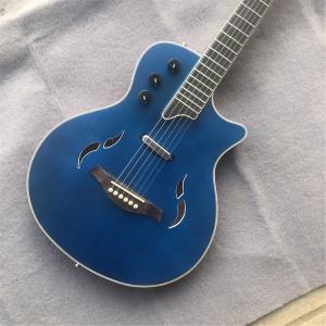 Quality Grand factory custom quality six string electric guitar, blue personally welcome your patronage wholesale