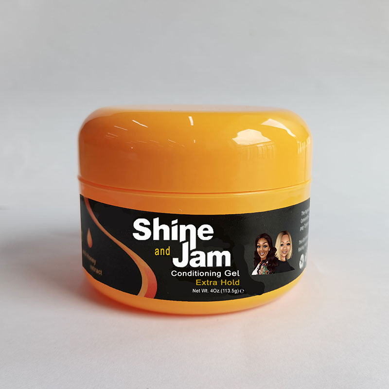 Long-Lasting Braiding Hair Gel 2022 Shine Jam Gel with Edge Control Styling Products