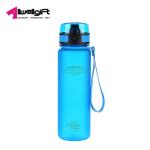 Colorful 500ML Sports Custom Made Drink Bottles With Dust Cover Matte For Girls