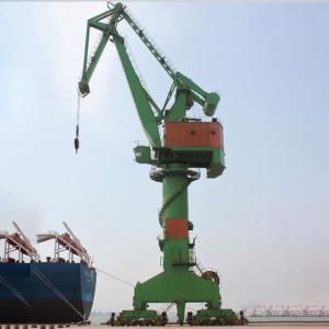 Quality Shipyard Container Portal Gantry Cranes 10 Ton-50 Ton Pedestal Jib Floating wholesale