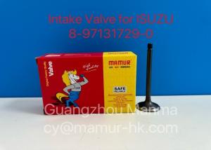 Quality Truck Parts MAMUR Intake Valve For ISUZU 4JH1 4JG2 4JA1 8-97131729-0 wholesale