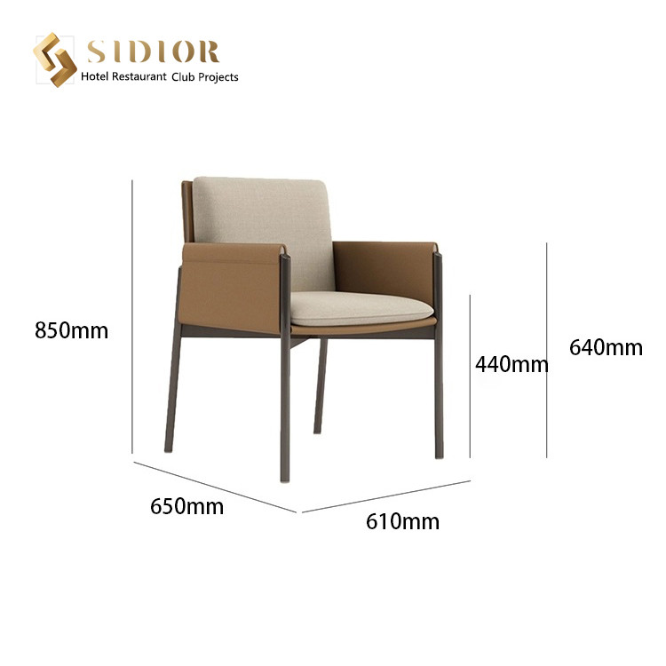 Modern Dinning Chair, Hotel & Restaurant Dinning Chair, Top sell Chair, Hight Density Foam, PU Leather Upholstery