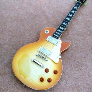 Quality New style of high-quality standard LP 1959 R9 electric guitar, maple top, ebony fingerboard electric guitar wholesale