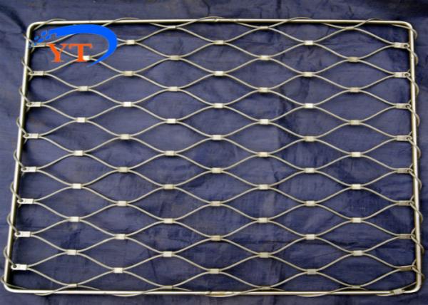 Architectural Flexible Stainless Steel Cable Mesh Building Material 1.5-3.2 Wire