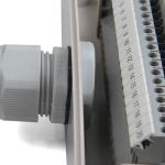 IP65 Waterproof Cable Junction Box 80*250*70mm 6 Ways UK2.5B Din Rail Terminal