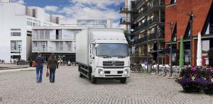 Quality Commercial Dongfeng Used Cargo Trucks With Air Suspension Disc Brake wholesale