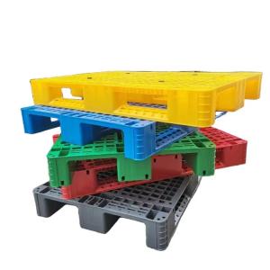 Quality 1200X1000X150mm LYCW-1210C Blue Plastic Pallet With Steel Bar wholesale