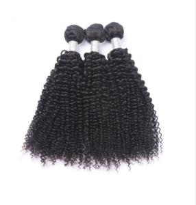 Quality 100% Curly Peruvian Virgin Hair Extensions / Black Women Kinky Curly Bundles wholesale