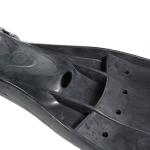 Practical Anti Skid Aqualung Jet Fins , Black Short Swim Fins For Snorkeling
