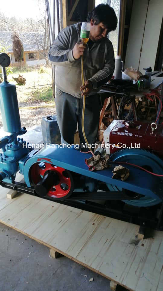 11KW Drilling Rig Mud Pump 85mm Piston Stroke Horizontal Mud Slurry Pump
