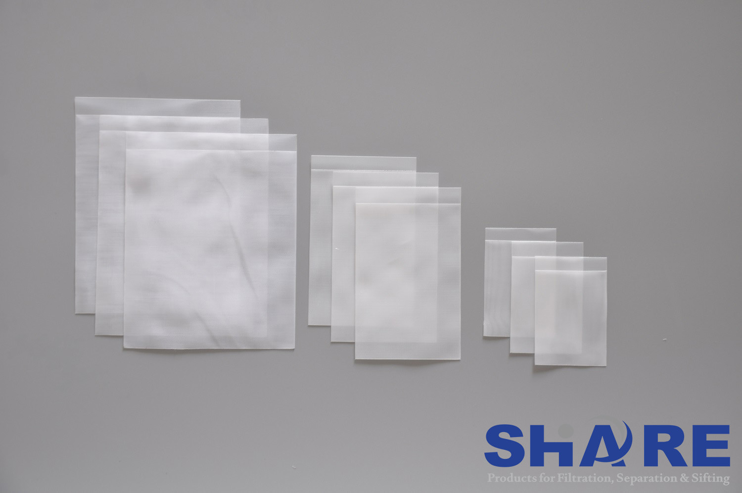 Food Grade Polyester Printing Mesh , DPP180T -27 Woven Filter Mesh in white