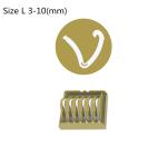 Single Polymer Non Absorbable Surgical Ligating Clips NLC-OL