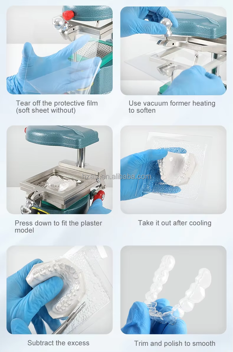 Upgrade Your Dental Lab with Our Long-Lasting 5-Year Shelf Life Vacuum Forming Sheet and Machine