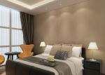 0.53*10M Non Woven Wallpaper Modern Flocked Wallpaper Moisture - Proof