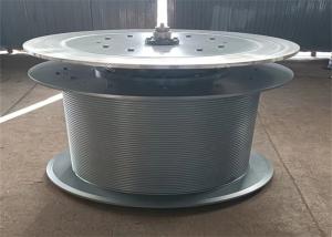 Quality Towing Winch Parts: Lebus Grooved Cable Winch Drum For Ocean Going Ships wholesale