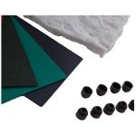 Oil Resistant FKM Rubber Compound for Excellent Tear Resistance Black Used for O