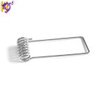 Round SS316 Stainless Steel Spiral Torsion Spring Clip Double Wheel for Led