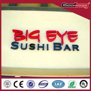 Quality Vacuum light high quality custom acrylic strong alphabet letter signs wholesale