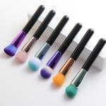 Customized 6PCS Colorful Makeup Brush Set , Premium Synthetic Foundation Brush