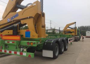 Quality High Power Truck Mounted Jib Crane / Mounted Crane Truck 37 Tons Lifting Capacity wholesale