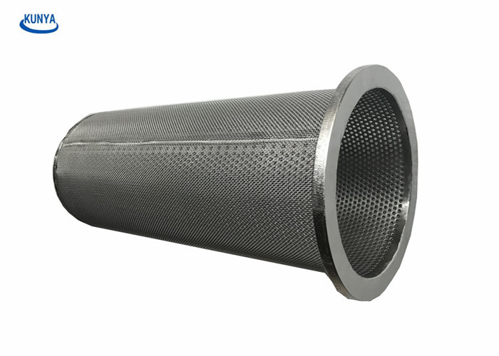 Metal 304 Sintered Filter Elements Adhesive Pipe Stainless Steel Mesh Tube