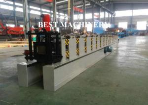 Quality Rain Gutter Roll Forming Machine Construction Material Roofing 450mm - 550mm Inner Diameter wholesale