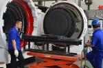 Charging Trolley For Putting Materials Into The Furnace Vessels