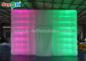 Quality Outwell Air Tent 5*5*3.5m Inflatable Air Tent Multi - Colored LED Lights For Wedding Party wholesale