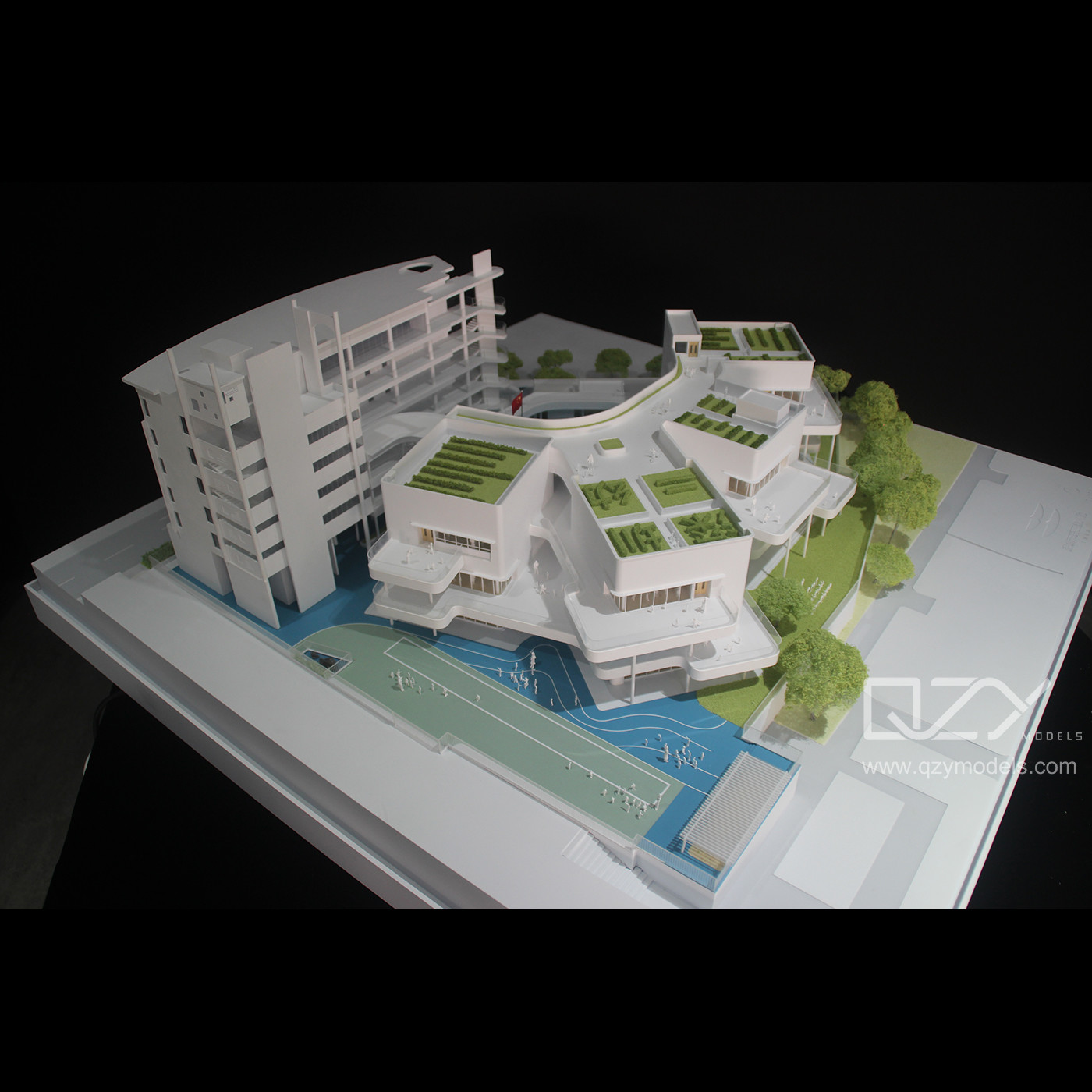 SZAD 1/100 Kindergarten Model Miniature Architectural Models