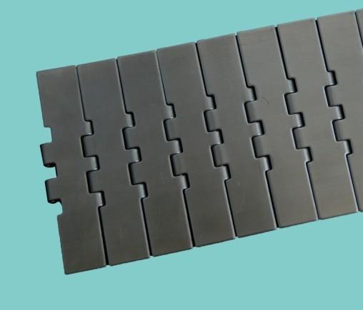 SS802 SS805 stainless steel flat top chains double hinge straight running