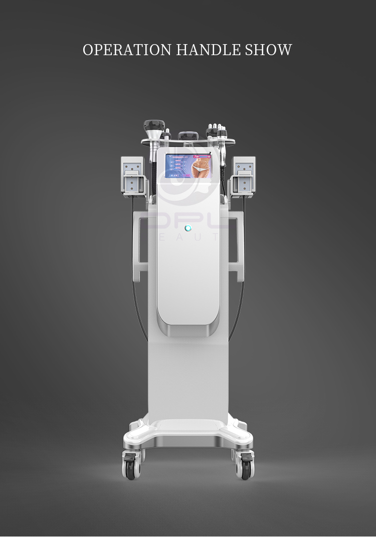 Guangdong Laser Technology DPL Popular latest s-shape cavitation 40 et 80 et radiofrquence slimming machine lipocavitation