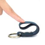 Custom Metal Pu Leather Keychain Car Brand Gift Business Key Ring
