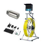 Stainless Steel Sony CCD 60m Plumbing Inspection Camera With Keyboard