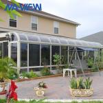 Four Seasons Deck Enclosures Curved Roof Sunroom Steel Frame Sunroom