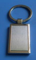 Epoxy Coating / Resin 2.5mm thickness Promotional Metal Keyrings