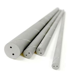 Quality Solid Carbide Helical Coolant Hole Rod K15 OD 8.3mm Tungsten Rod Stock wholesale