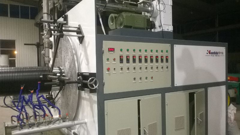 Skrg3000 HDPE Large Diameter Heavy Caliber Extruding Hollow Wall Winding Making Plastic Pipe Machinery