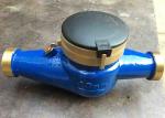 PN16 Class B Ultrasonic Liquid Flow Meter Residential Water Utility Brass House