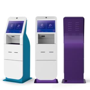 Quality 19 Inch Hotel Check In Kiosk With Passport / ID Scanner Hotel Key Card Dispenser wholesale