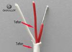 Thermocouple Wire Extension Cable RTD PT100 PTFE / Fiberglass Thermocouple Wire