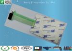 PET Membrane Switch Connectors Pitch 2.54mm , Embossed Key Tactile Switch Keypad