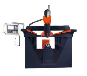 Quality 4axis Column CNC Stone Carving Machine 7.5kw Jadestone wholesale