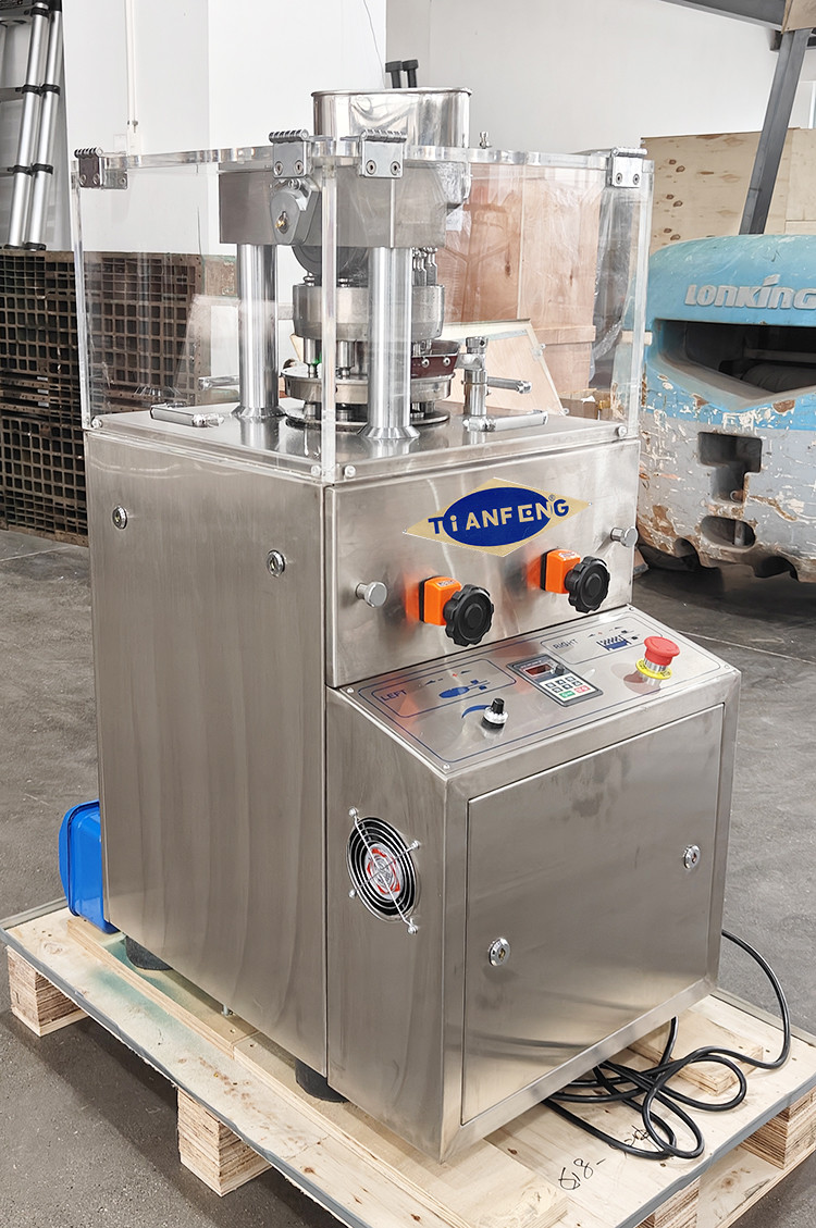Industrial Grade Pharmaceutical Pill Press ZP5 Zp7 Zp9 With Tablet Punching And Dies