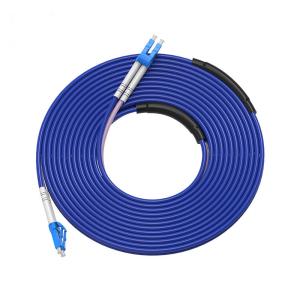 Quality 125um 3m Armored Fiber Patch Cable LC ST FC SC Pigtail Anti Mouse wholesale