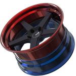 19 Inch 3 Piece Forged Rims ET25 Three Piece Racing Wheels